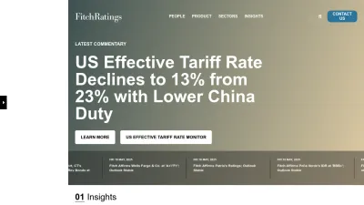 Screenshot of Fitchratings.com