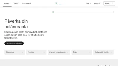 Screenshot preview of seb.se