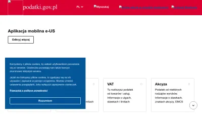 Screenshot of Podatki.gov.pl