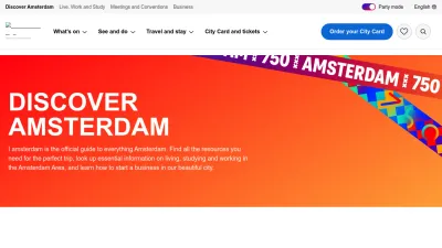 Screenshot of Iamsterdam.com