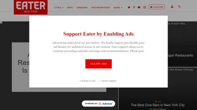 Screenshot of Ny.eater.com