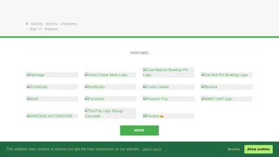 Screenshot of Logopond.com