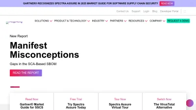 Screenshot preview of reversinglabs.com