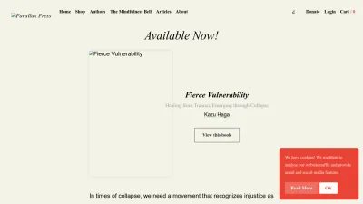 Screenshot of Parallax.org