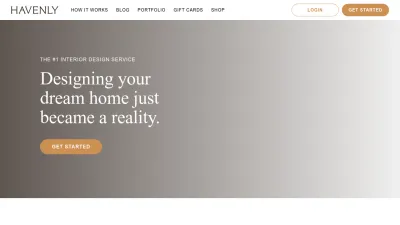 Screenshot of Havenly.com