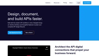 Screenshot of Stoplight.io