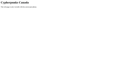 Screenshot preview of cypherpunks.ca