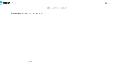 Screenshot of Upday.com