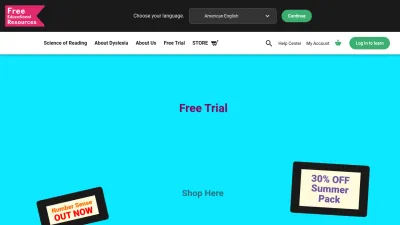 Screenshot of Nessy.com