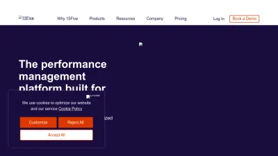 Screenshot of 15five.com
