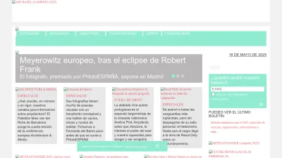 Screenshot of Masdearte.com