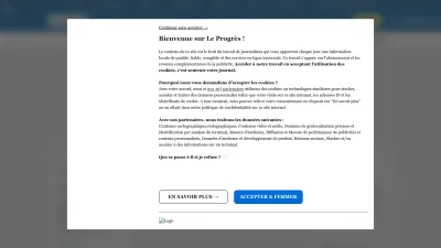 Screenshot of Leprogres.fr