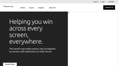 Screenshot preview of magnite.com
