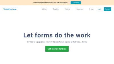 Screenshot of Formpl.us