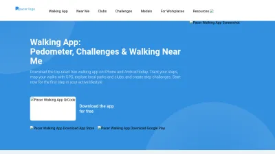 Screenshot preview of mypacer.com