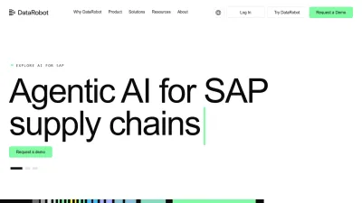 Screenshot of Datarobot.com