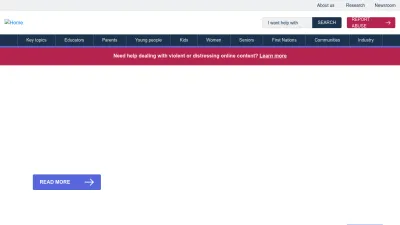 Screenshot preview of esafety.gov.au