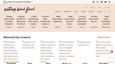 Screenshot of Eatingbirdfood.com