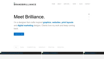 Screenshot preview of brandbrilliance.co.za