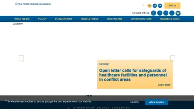 Screenshot of Wma.net