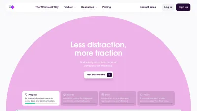 Screenshot of Whimsical.com