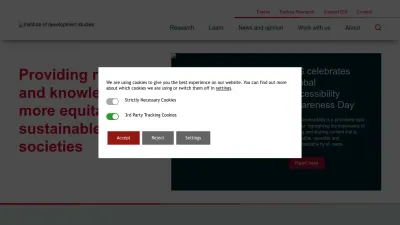 Screenshot of Ids.ac.uk