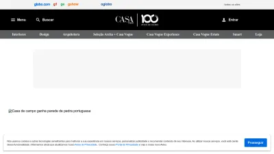 Screenshot of Casavogue.globo.com