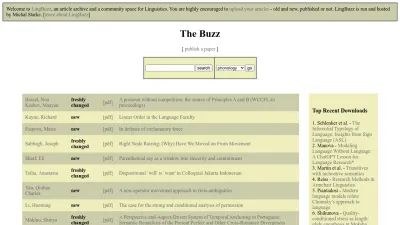 Screenshot of Ling.auf.net