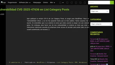 Screenshot of Picandocodigo.net