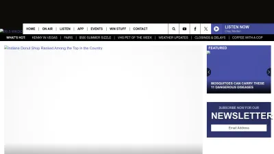 Screenshot of Wkdq.com