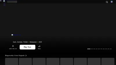 Screenshot of Sonyliv.com