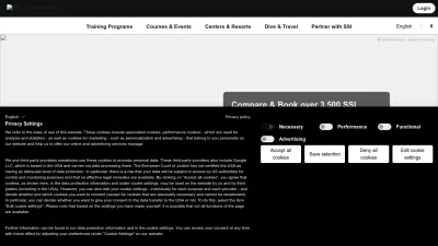 Screenshot of Divessi.com