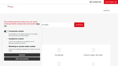 Screenshot of Kortrijk.be