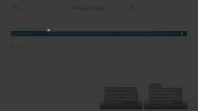 Screenshot of Khmertimeskh.com