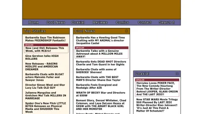 Screenshot of Aintitcool.com