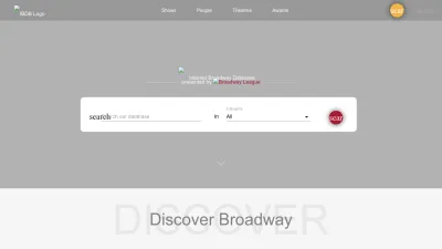 Screenshot of Ibdb.com