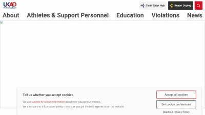 Screenshot of Ukad.org.uk