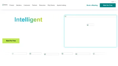 Screenshot of Dremio.com