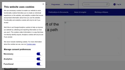 Screenshot of Elexon.co.uk
