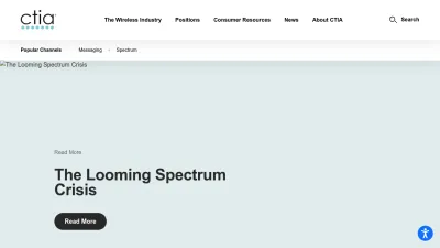 Screenshot of Ctia.org