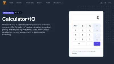 Screenshot of Calculator.io
