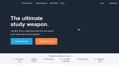 Screenshot of Brainscape.com