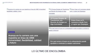 Screenshot of Encolombia.com