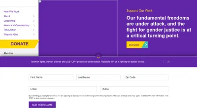 Screenshot of Nwlc.org