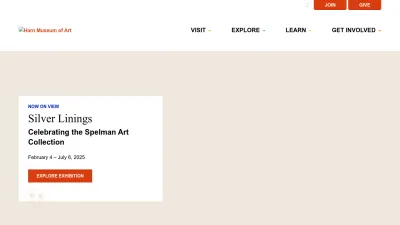 Screenshot of Harn.ufl.edu