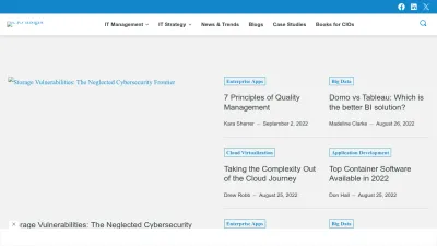 Screenshot of Cioinsight.com