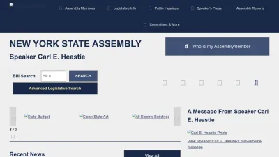 Screenshot of Assembly.state.ny.us