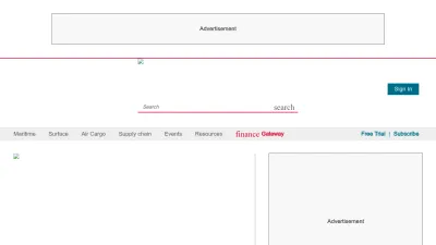 Screenshot of Joc.com