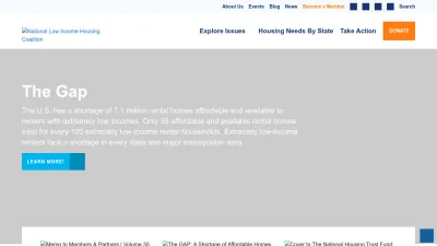 Screenshot of Nlihc.org