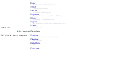 Screenshot of Lcdf.org